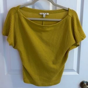 Express size small short sleeve top.